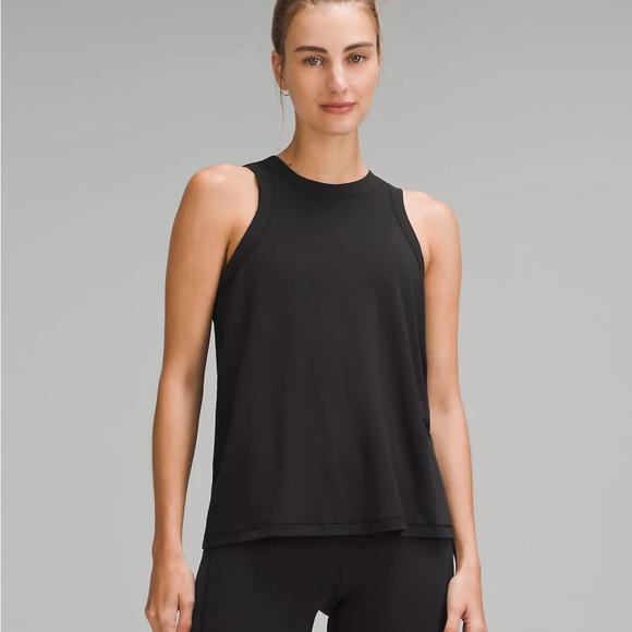 lululemon athletica Tops - Lululemon Black jersey training tank top